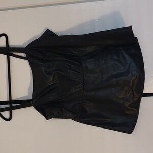 FIRST OFFER ACCEPTED! Torrid Black Faux Leather Cami